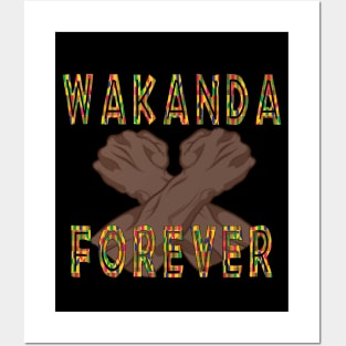 Wakanda Forever Posters and Art